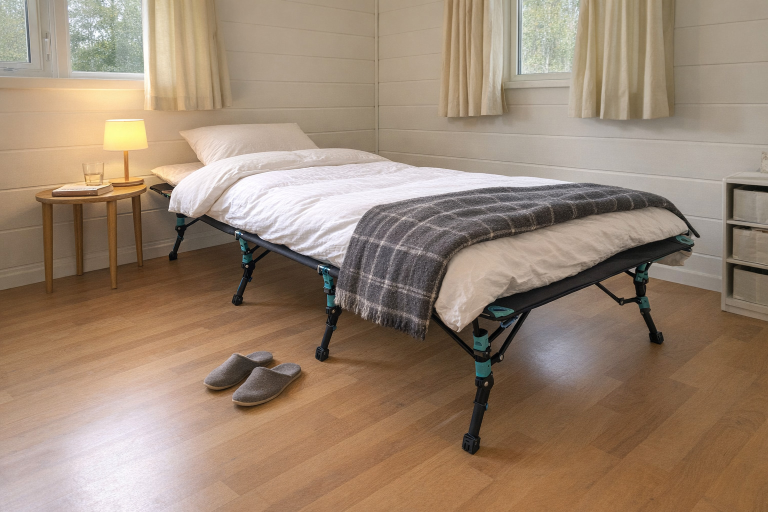 iFish Camping Bed Nomad Black