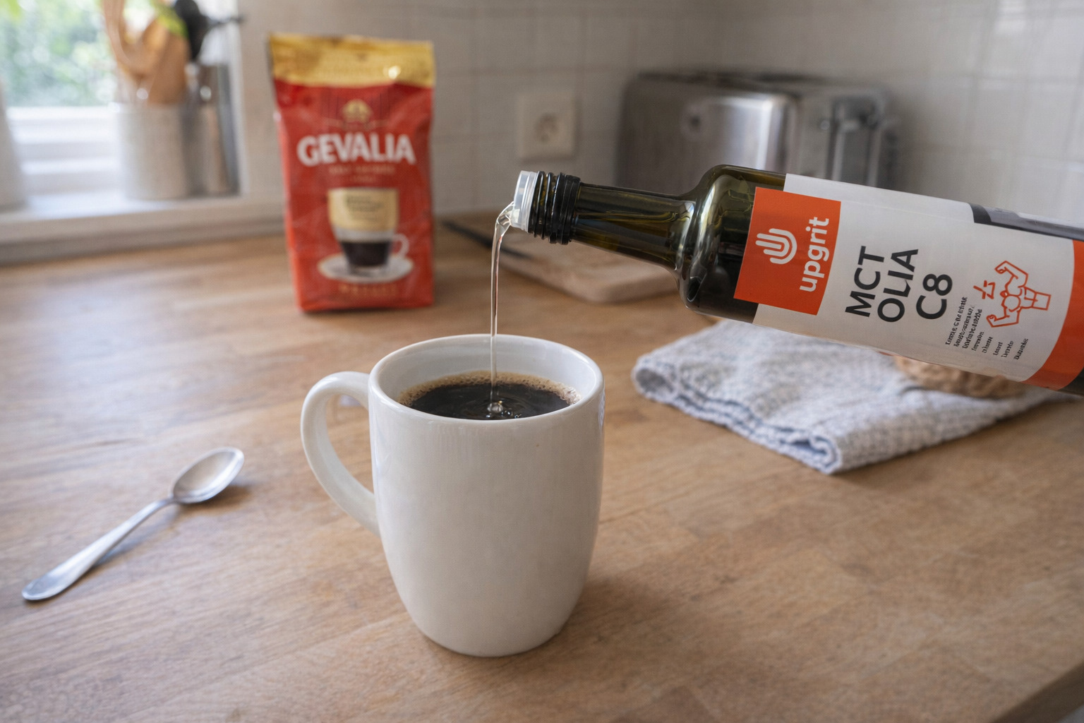 Upgrit C8 MCT-olja 500 ml