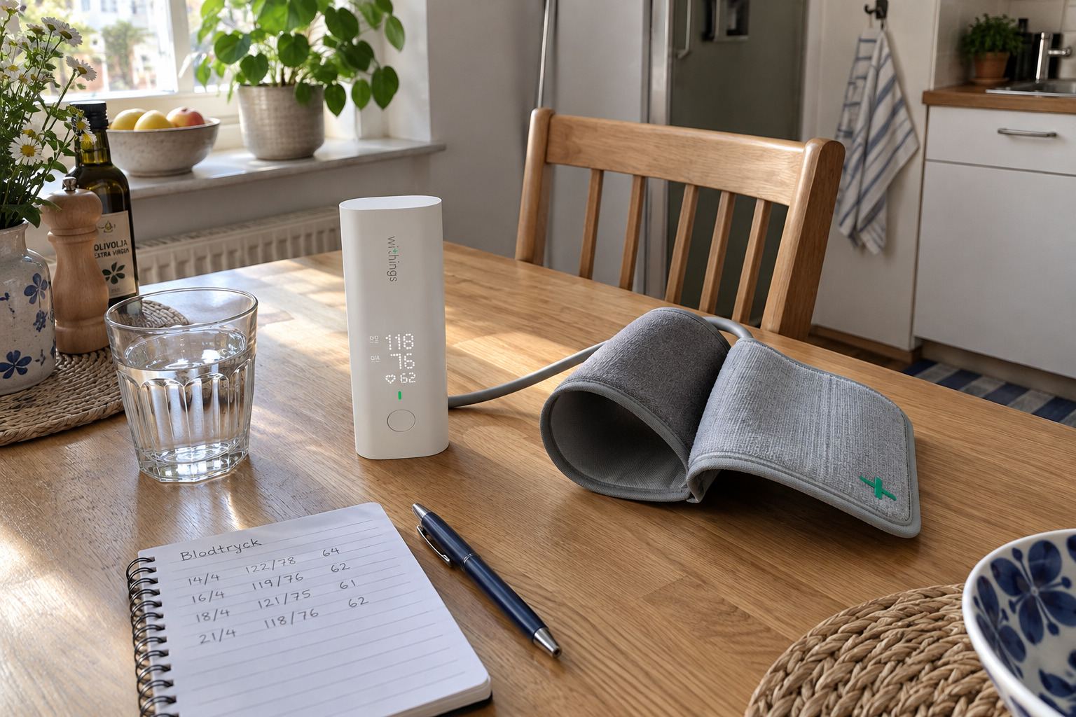 Withings BPM Connect smart blodtrycksmätare för överarmen
