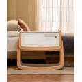 Snüz SnuzPod 5 Bedside Crib, Natural