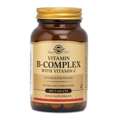 Solgar Vitamin B-Complex med C-vitamin
