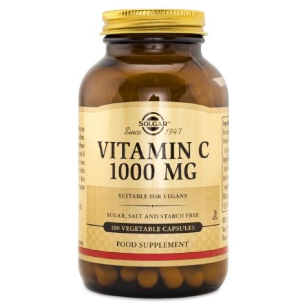 Solgar Vitamin C 1000 mg 100 vegikapslar