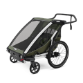 Thule Chariot Lite Double Cykelvagn, Vintage Green