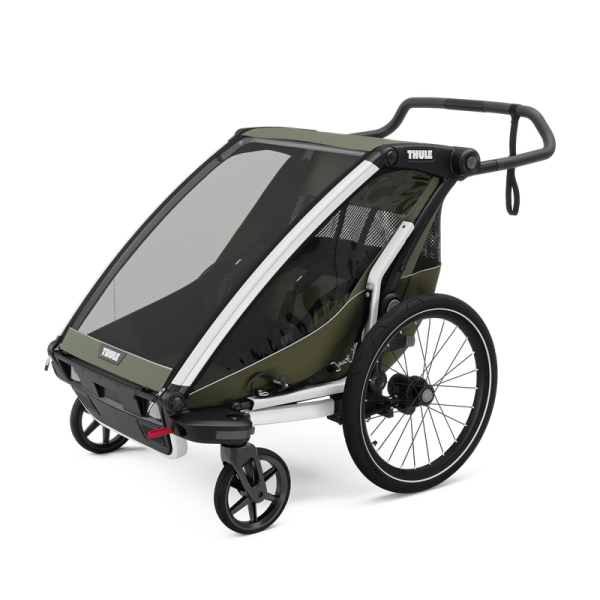 Thule Chariot Lite Double Cykelvagn, Vintage Green