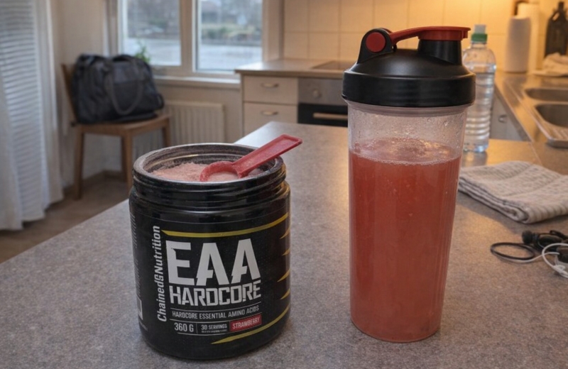Chained Nutrition EAA Hardcore 360 g                                                                     Strawberry
