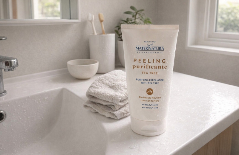 MaterNatura Purifying Peeling with Tea-tree