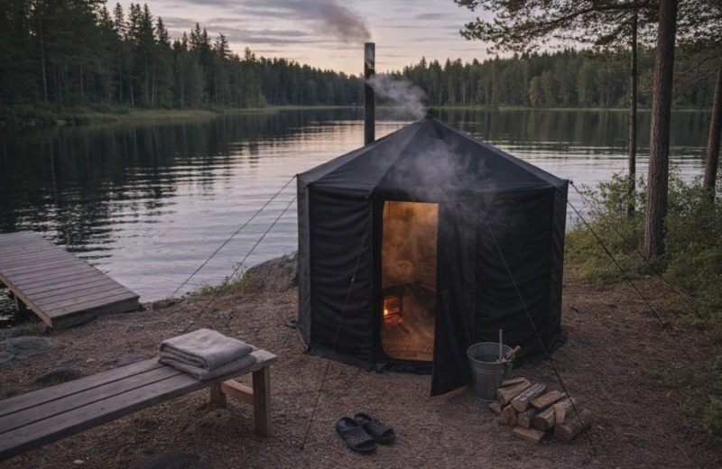 Savotta Hiisi 4 Sauna Tent