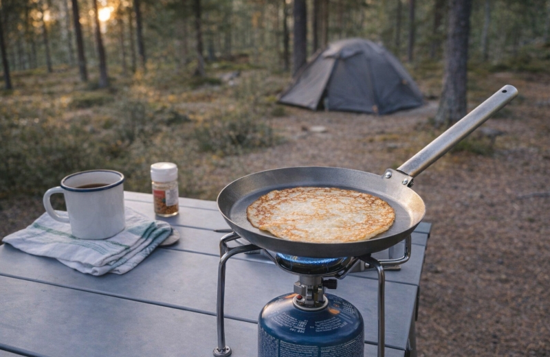 Stabilotherm Jägarstekpanna Original med Fällbart Rörhandtag