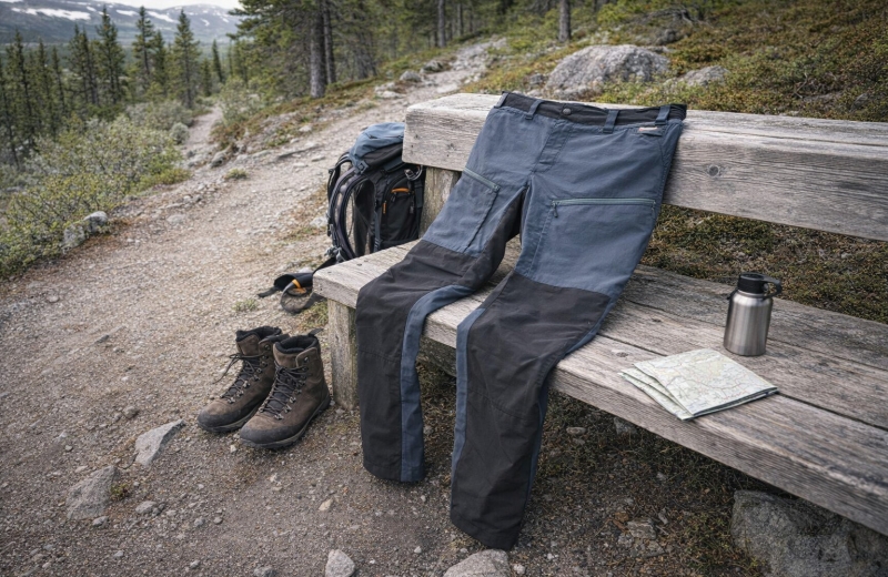 Urberg Mens Hiking Pants Midnight Navy