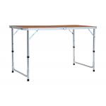 Be Basic Hopfällbart campingbord aluminium 120x60 cm