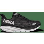Hoka Mens Clifton 9 Wide Black/White