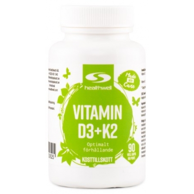 Healthwell Vitamin D3+K2